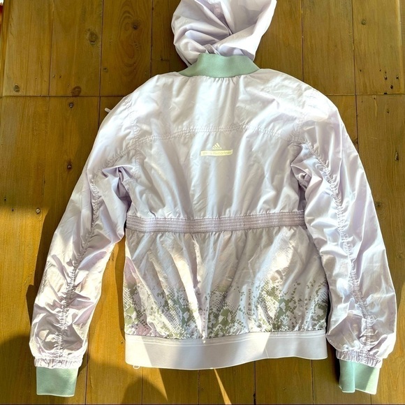 Adidas by Stella McCartney lilac windbreaker jacket - Picture 7 of 9